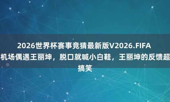 2026世界杯赛事竞猜最新版V2026.FIFA 孙浩机场偶遇王丽坤,脱口就喊小白鞋,王丽坤的反馈超搞笑